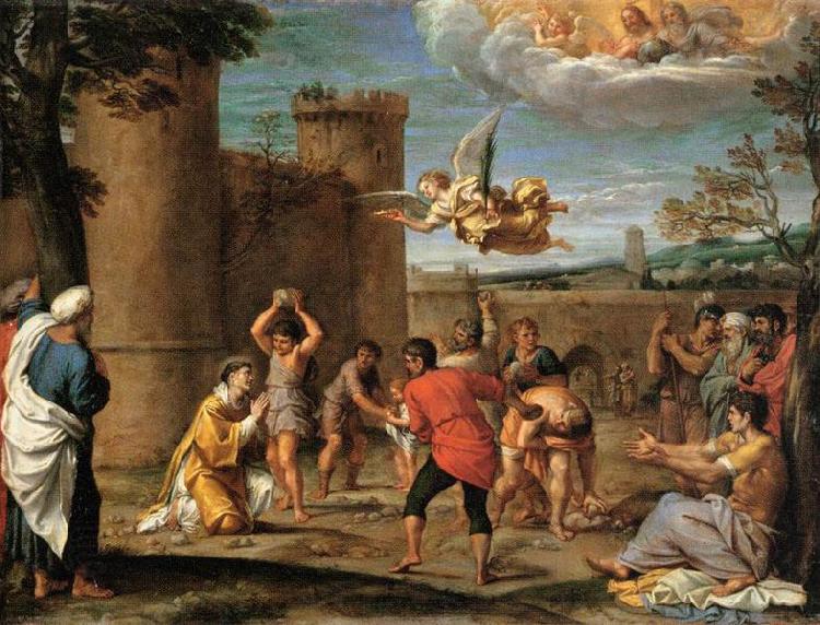 Annibale Carracci The Stoning of St Stephen China oil painting art